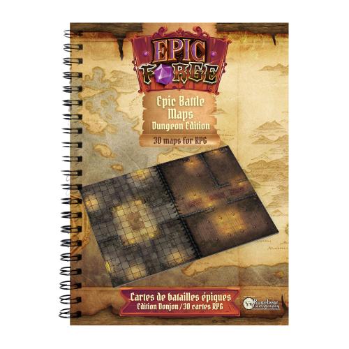 Livre plateau de jeu : Donjons (305x420 mm) format A3