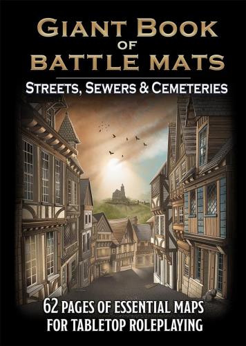 Livre plateau de jeu : Giant Book of Streets Sewers & Cementeries (A3)