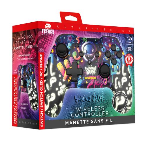 image Manette Switch/PC Sans-fil - Shining Graff - Peinture Phosphorescente