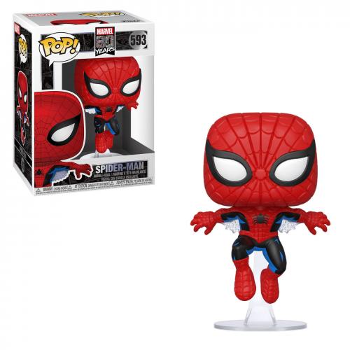 image Marvel - Funko Pop 593 -  80th Anniversaire 1ère Apparence – Spider Man