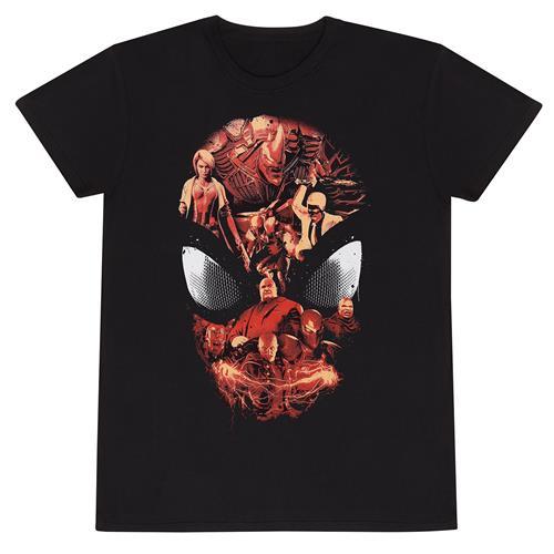 image Marvel - T-shirt Spider-Man Video Game - Character Roster - Taille L