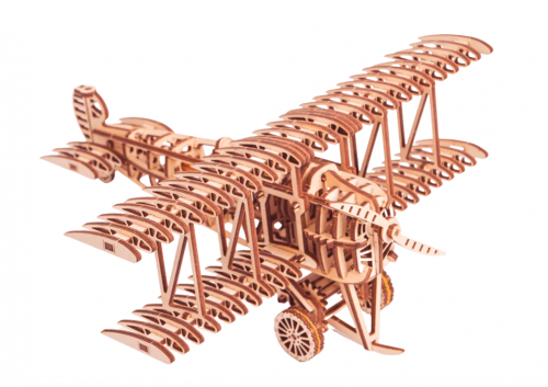 image Mécanisme 3D en bois - Avion - 148 pcs