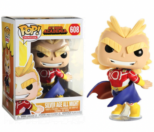 image My Hero Academia - Funko POP 608  - Silver Age All Might  (emballage abîmé)