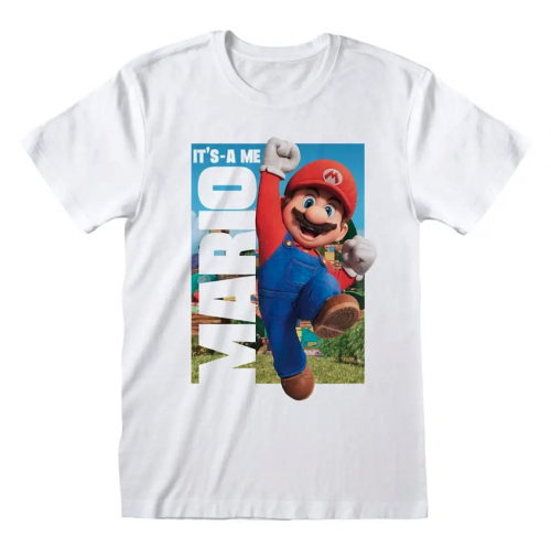 image Nintendo - T-shirt  - It's A Me Mario - Taille L