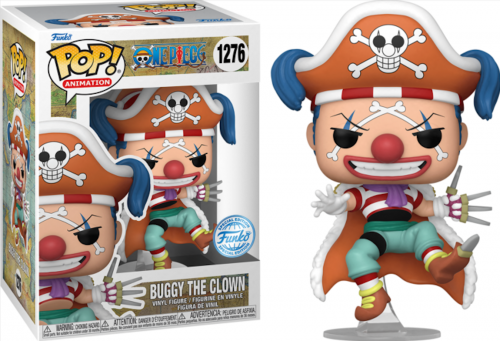 One Piece - Funko POP 1276 - Buggy le clown (Aléatoire Edition Special)