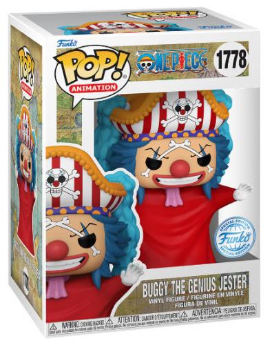 One Piece - Funko POP 1778 - Buggy Le bouffon génial (Aléatoire Edition Special)