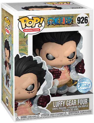 image principale pour One Piece - Funko POP 926 - Luffy Gear Four Metallic (Édition spéciale)