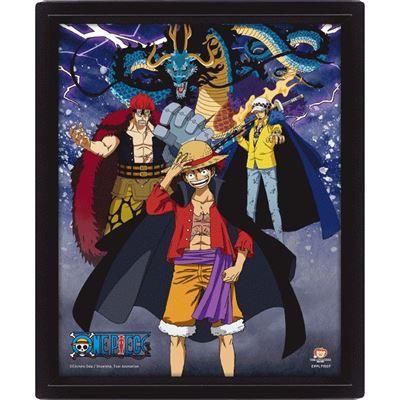 image One Piece - Poster 3d lenticulaire- Land of wano (26x20cm)