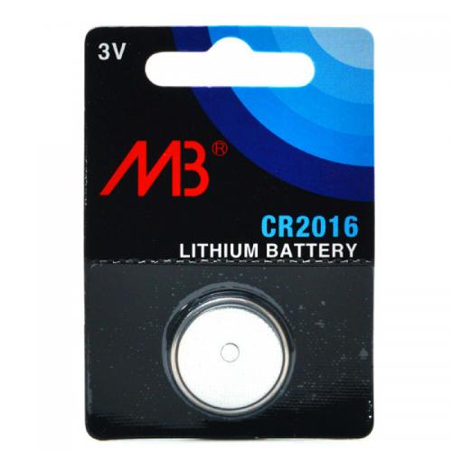 Pile bouton Lithium CR2016 3 V 80mAh x1