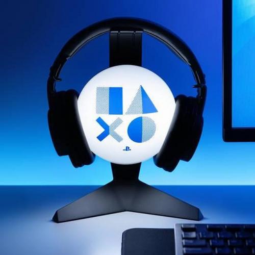image Playstation  - Lampe support casque -  Logo