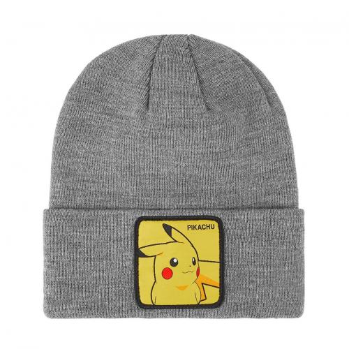 image Pokémon - Bonnet CAPSLAB gris - Pikachu