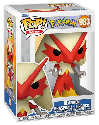 Pokémon- Funko POP 983 - Braségali 