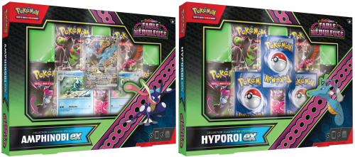 image principale pour Pokémon JCC - FR É&V- Collection Illustration spécial Fable Nébuleuse Amphinobi-Ex ou Hyporoi-Ex (1 coffret Aléatorio)