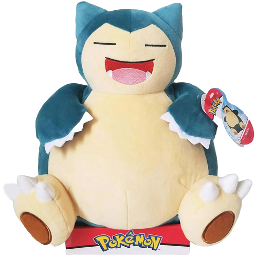 image principale pour Pokemon - Peluche 30 cm - Ronflex