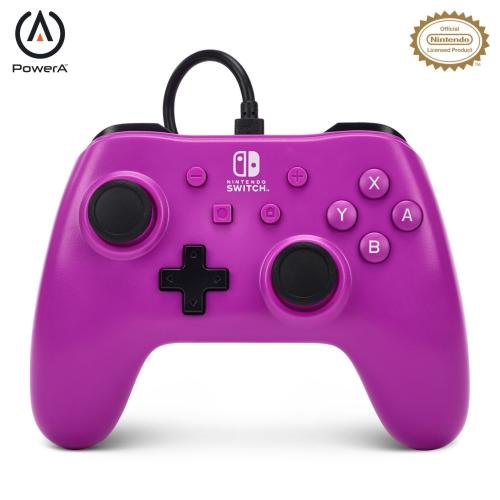 Power A - Manette Filaire Pour Nintendo Switch - Grape Purple