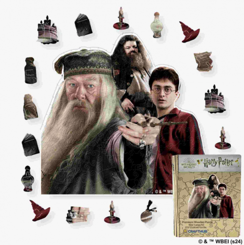 image Puzzle en bois - Harry Potter – Les Gardiens Magiques 144 pcs