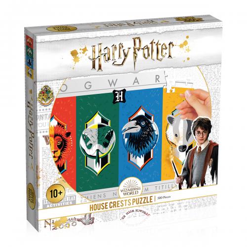 image Puzzle- Harry Potter- Les 4 Maisons (500 pièces) pack blanc