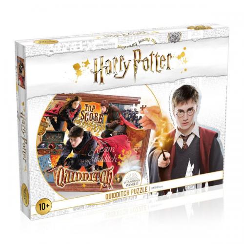 image Puzzle- Harry Potter- Quidditch (1000 pièces) pack blanc