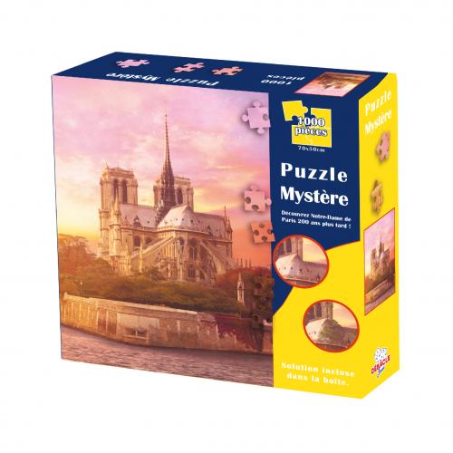 image Puzzle Mystère - #1 - Notre Dame 200 ans plus tard (emballage abîmé)