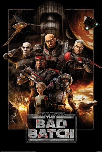 image Star Wars- Maxi poster THE BAD BATCH- MONTAGE- 61x91,5cm