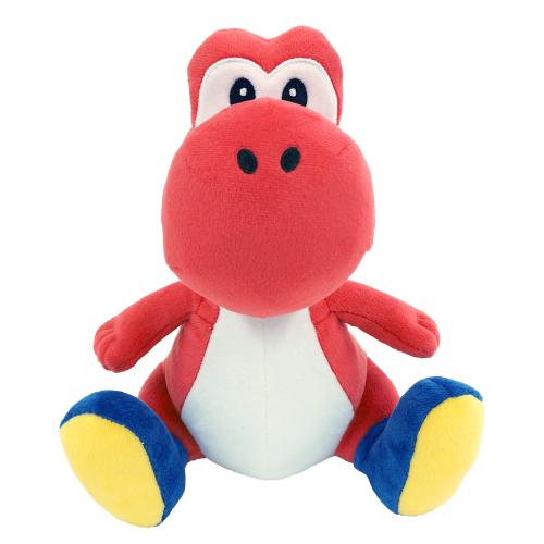 image Super Mario - Peluche Yoshi rouge - 20cm (Nintendo Togetherplus)