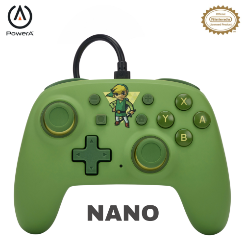 Switch - Manette Filaire Nano - Toon Link