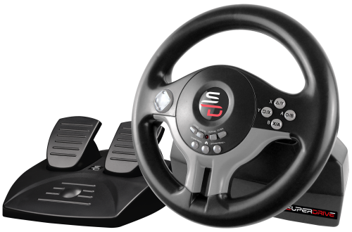 Switch/PS4/XboxOne/PC DRIVING WHEEL SV250 Volant + Pédalier