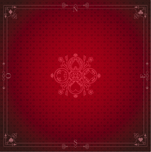 Tapis de Jeu Neoprene 60 x 60 cm Rouge