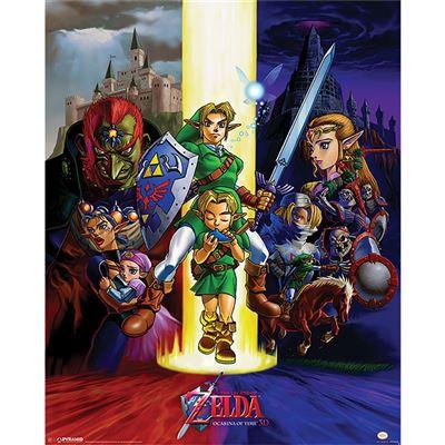 image The Legend of Zelda - Poster 40 x 50 - Ocarina of time