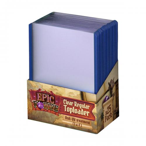 Toploader Anti-UV (3 x 4') - Clear Regular (25 pieces)