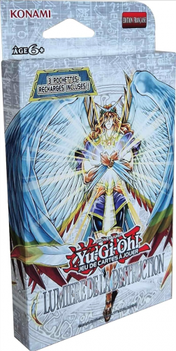 Yu-Gi-Oh! JCC – FR Pack de 3 Boosters de réimpression Lumière de la Destruction (