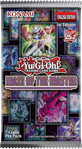 Yu-Gi-Oh! JCC – FR pack de booster Le labyrinthe du maître (Blister cartonné)